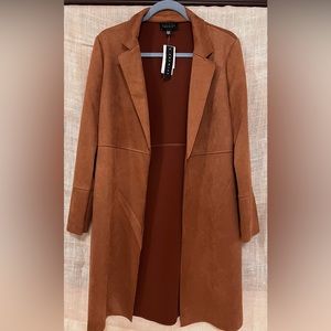 Premise Faux Leather Suede Jacket